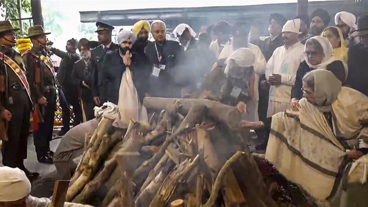 In Photos: Former PM Manmohan Singh cremated with full state honours