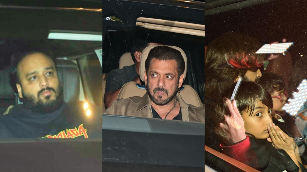 Salman Khan's birthday bash: Friends arrive for an intimate celebration