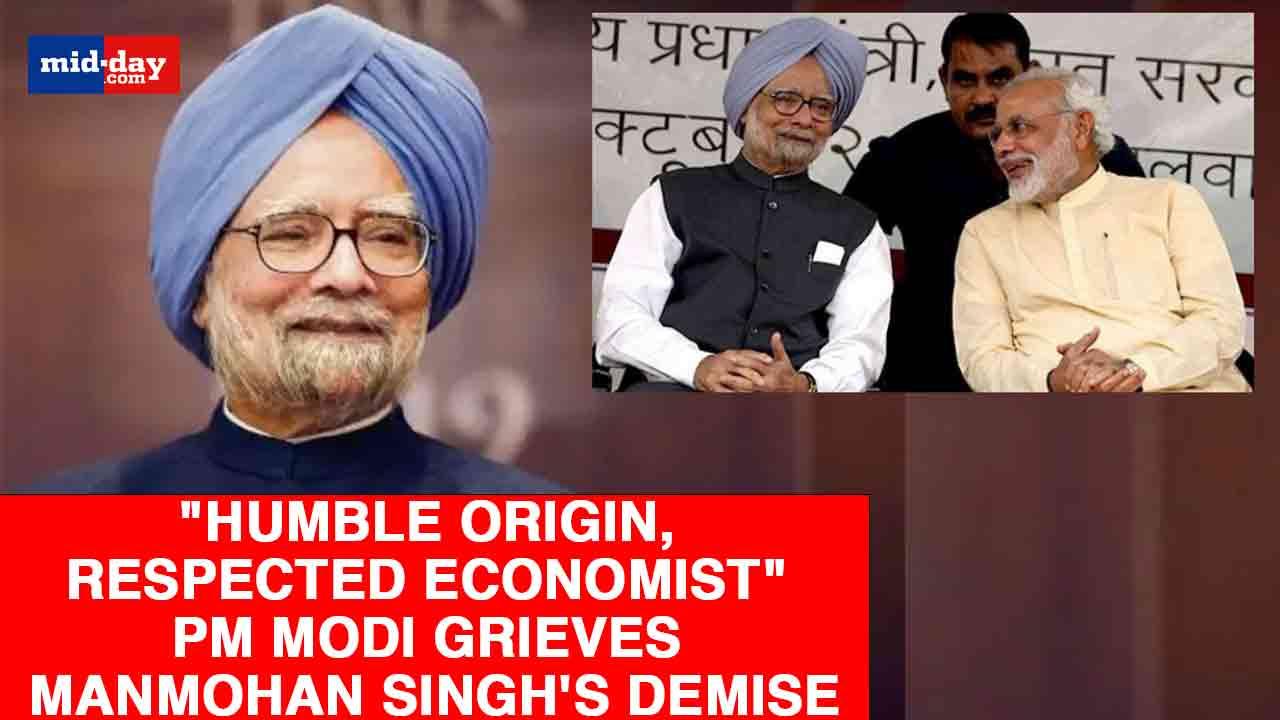 Former PM Manmohan Singh passes away: PM Modi, Shashi Tharoor mourn demise