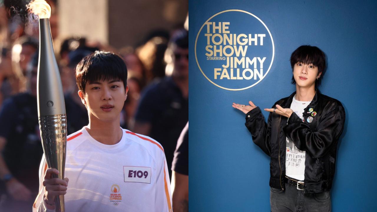 BTS member Jin’s life after military discharge: Paris Olympics, Fallon show