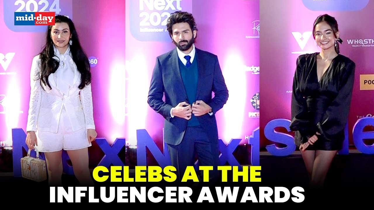 Kartik Aaryan, Shalini Passi, Uorfi & others shine at the influencer awards