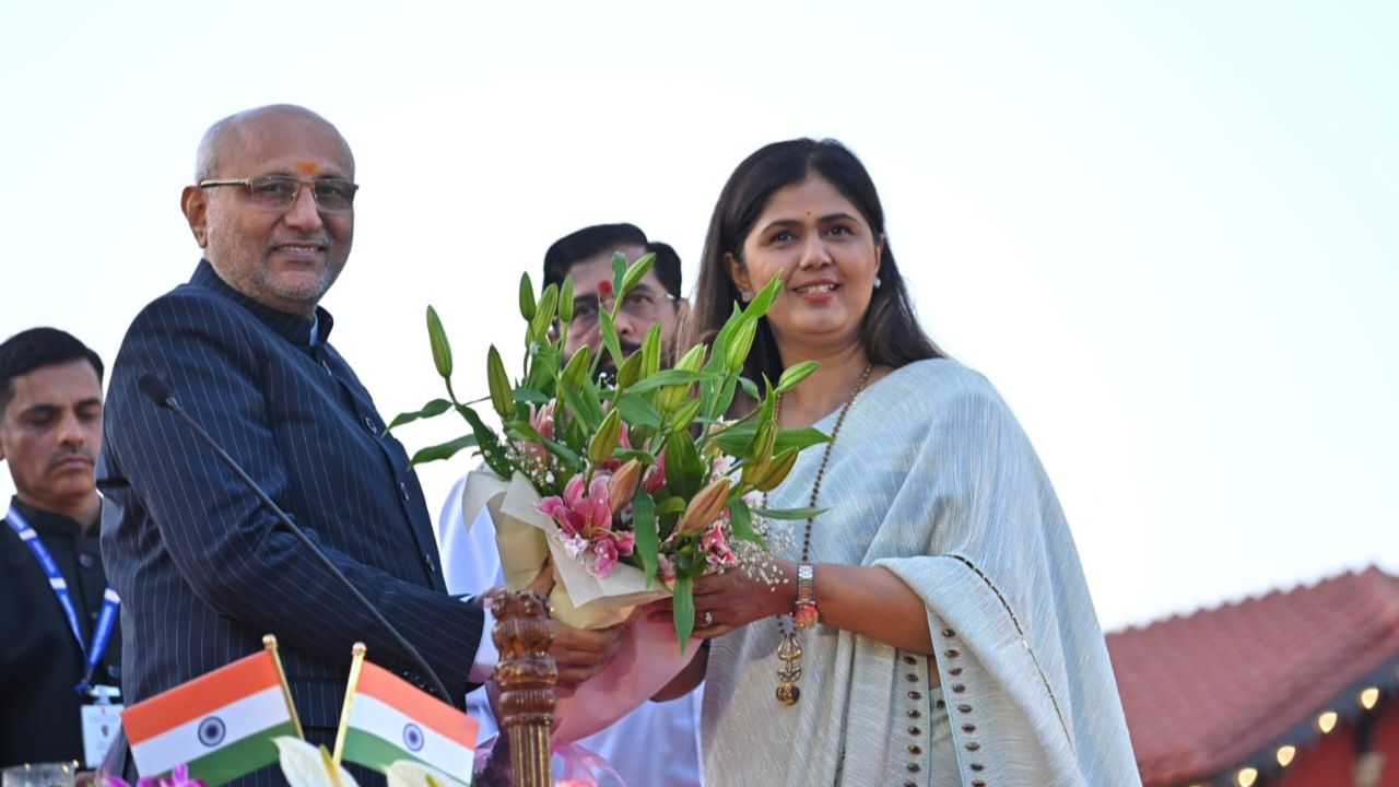 Pankaja Munde
BJP leader Pankaja Munde sworn in as the member of the Maharashtra Legislative Council on Sunday