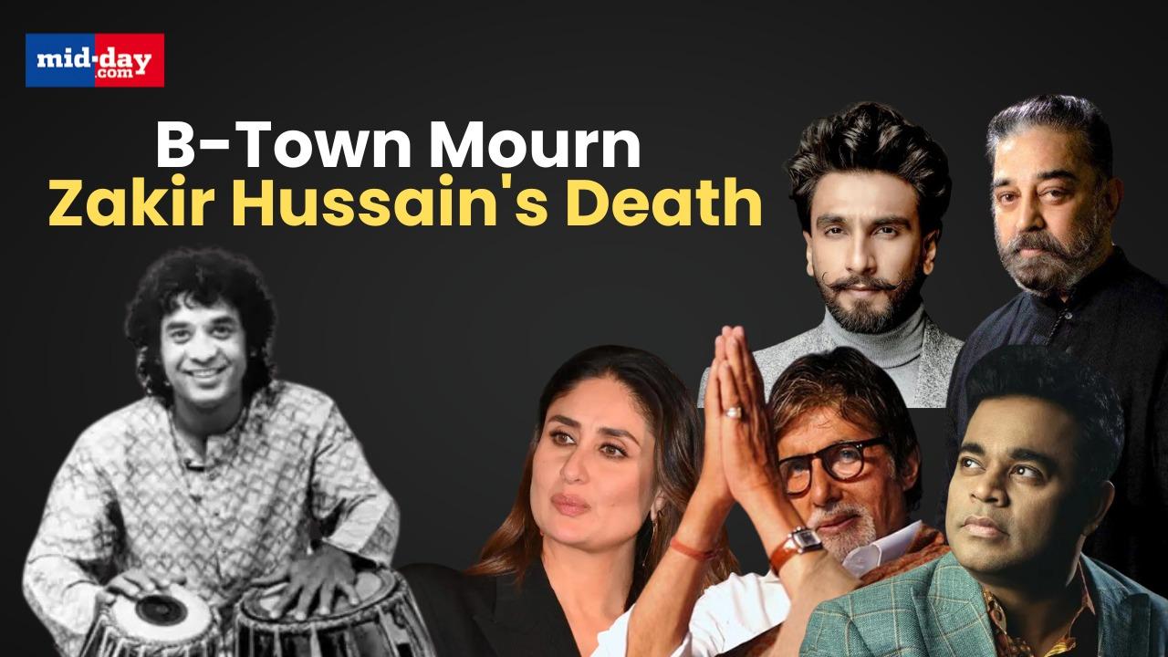 Zakir Hussain Death: Kareena Kapoor to Kamal Haasan; B'Town celebs pay tribute