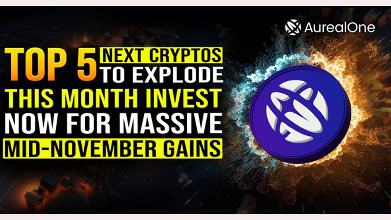 Top 5 Next Cryptos to Explode This Month Invest Now for Potential November Gains