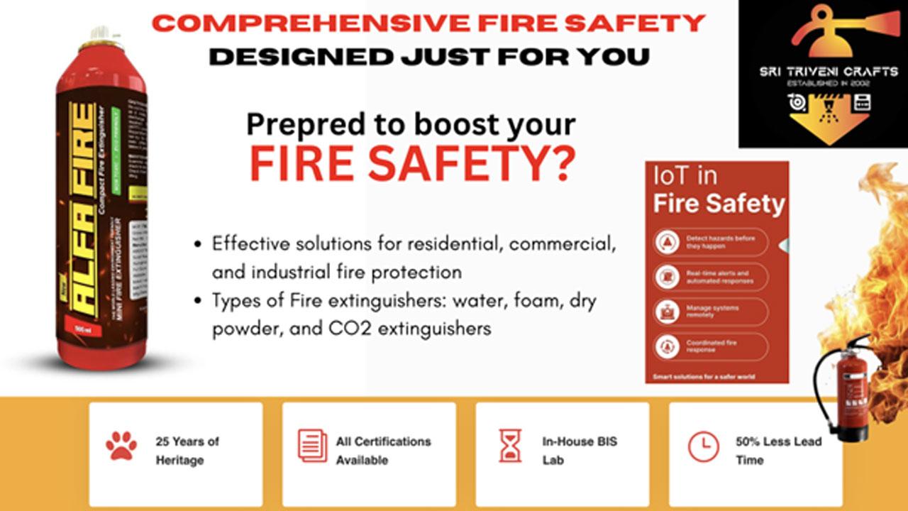 Igniting Safety: Sri Triveni Crafts' Journey to the Top of Fire Protection