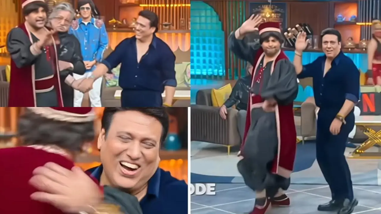 Govinda and Krushna Abhishek end 7-year-long feud on The Great Indian Kapil Show