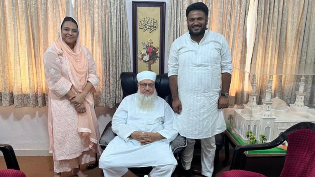 Netizens call out Swara Bhasker for meeting Maulana Sajjad Nomani