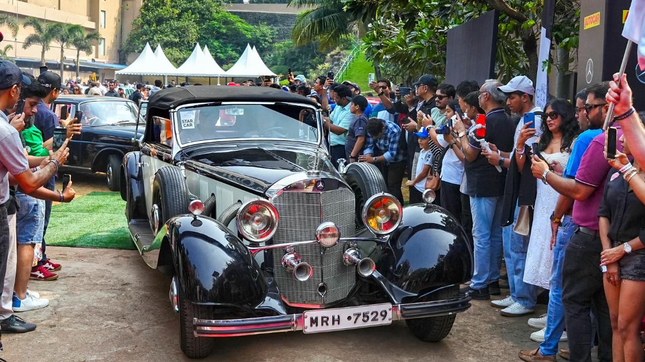 Mercedes-Benz Classic Car Rally in Bandra sees over 95 classics, 60 make debut