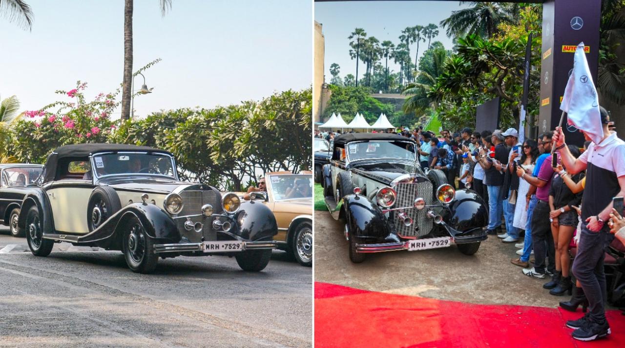 IN PHOTOS: Glimpses from the Mercedes-Benz Classic Car Rally 2024 in Bandra