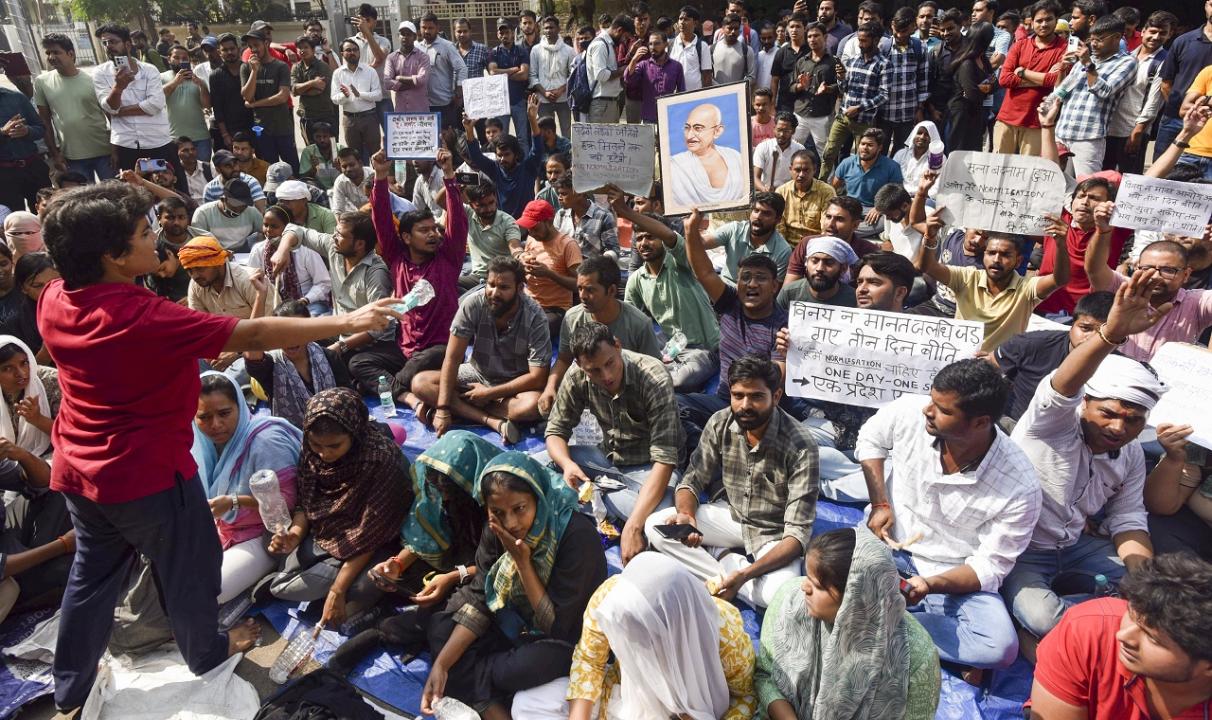 UPPSC exam date: 'One day, one exam' demand students as protest enters 3rd day