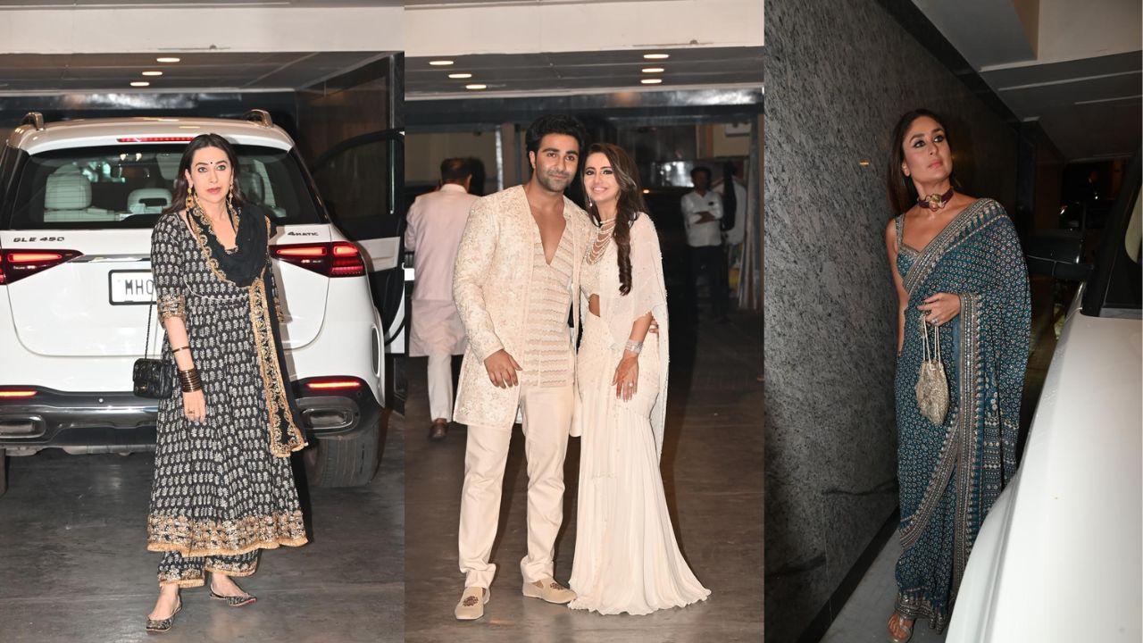 IN PHOTOS: Traditional inspo for this wedding season from Aadar Jain's roka 