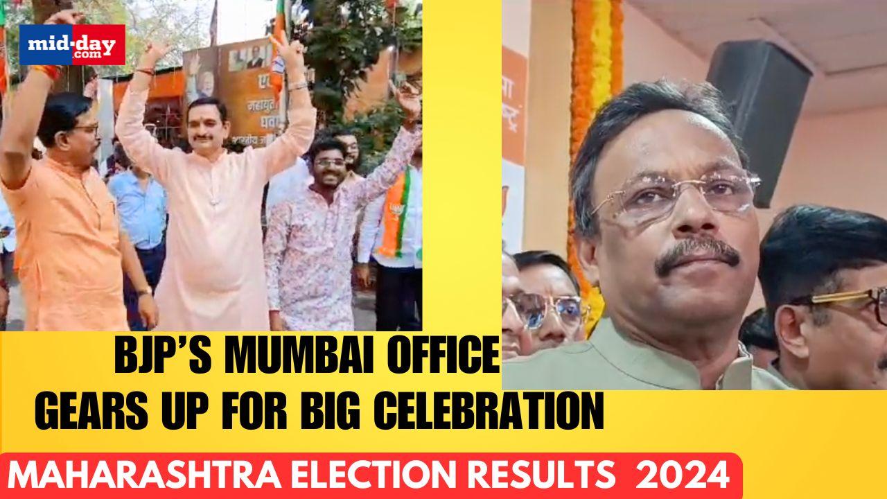 Maharashtra Election Results 2024: Mahayuti leads, BJP gears up for celebration