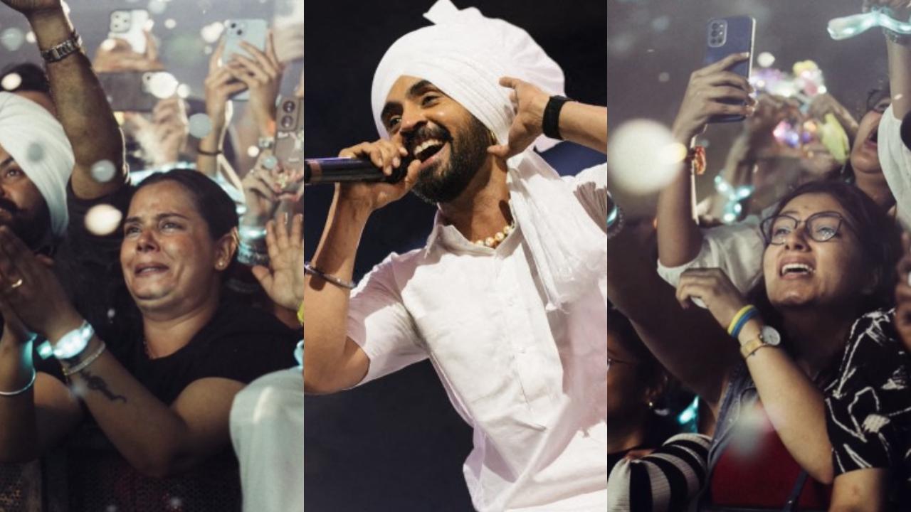 Diljit Dosanjh warns those trolling women crying at his concerts - watch video