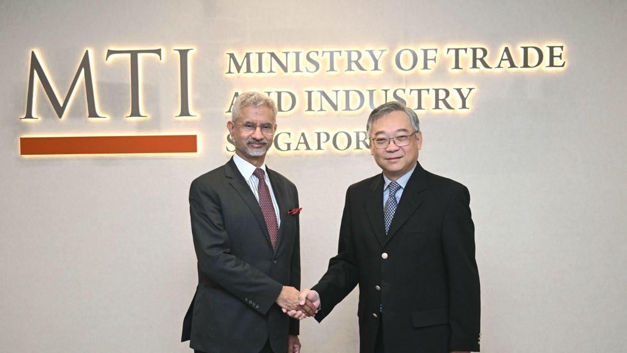 EAM Jaishankar begins Singapore state visit, holds talks with Dy PM Gan Yong