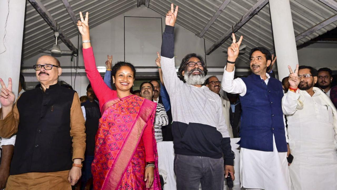 Jharkhand elections 2024: JMM-led INDIA bloc poised for victory in Jharkhand