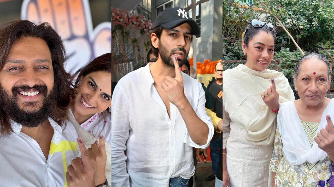 Maharashtra Elections 2024: Bollywood celebs cast their vote