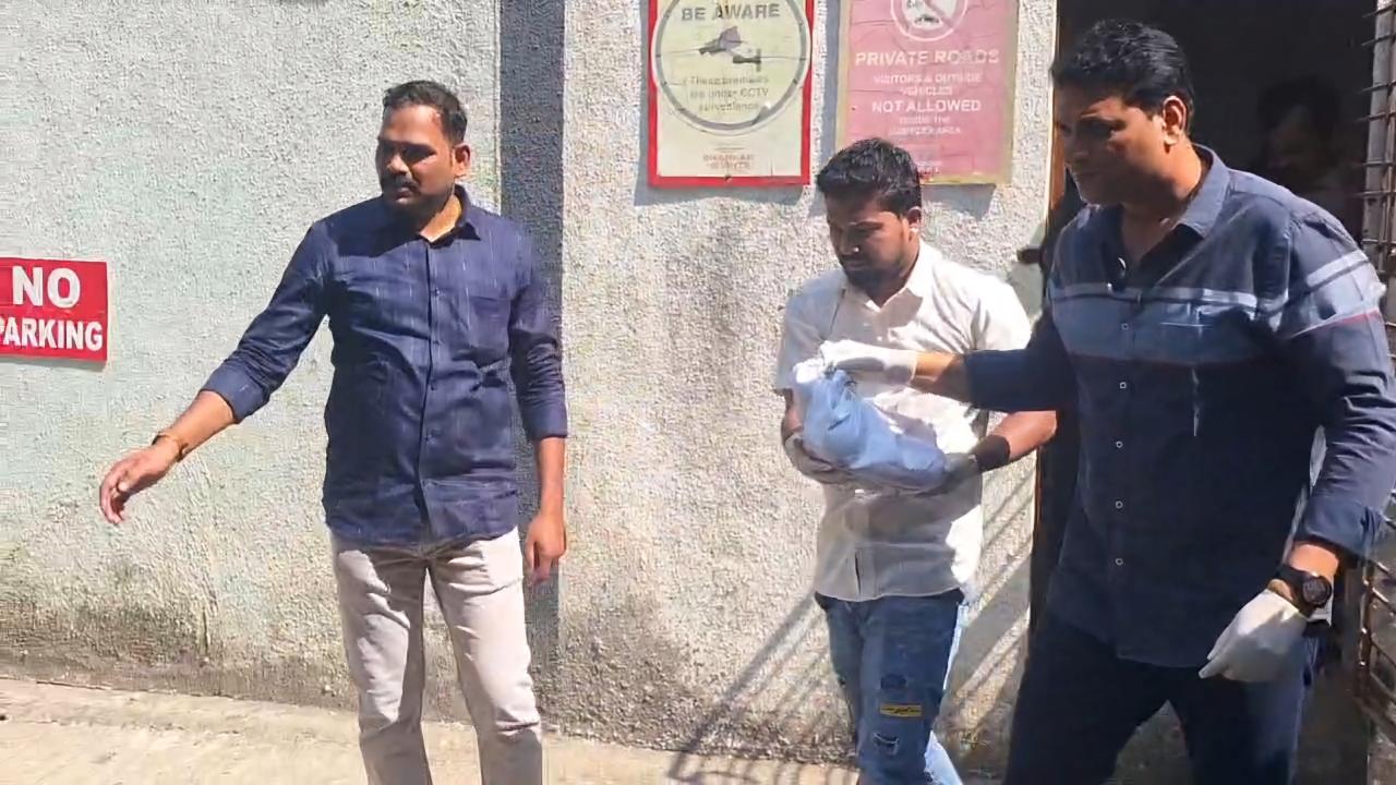 Newborn girl's body found in duct of Ambernath building