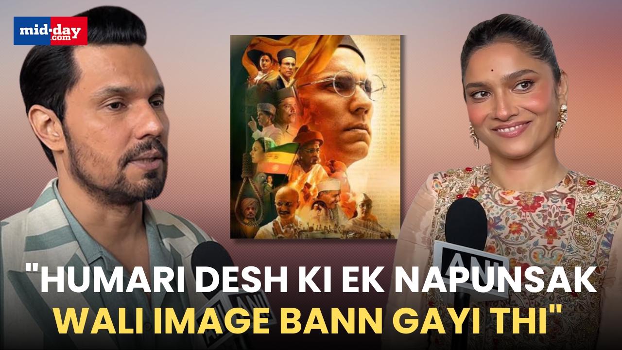 Randeep Hooda, Ankita Lokhande talk about 'Swatantrya Veer Savarkar' at IFFI Goa