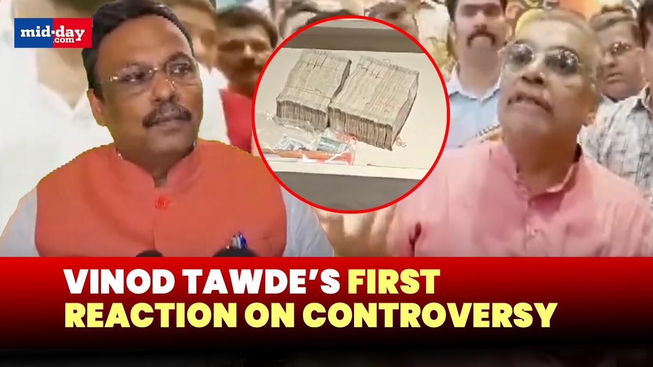 Cash For Votes? BJP leader Vinod Tawde on Hitendra Thakur’s accusations