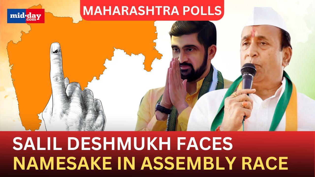 Maharashtra polls: Salil Deshmukh faces namesake in Assembly race - WATCH