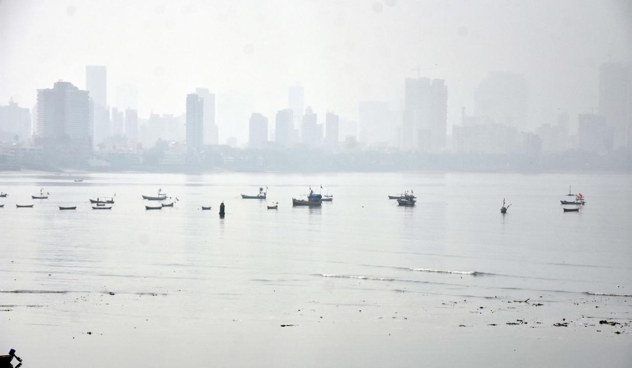 Mumbai weather updates: City's air quality drops to 'moderate' category