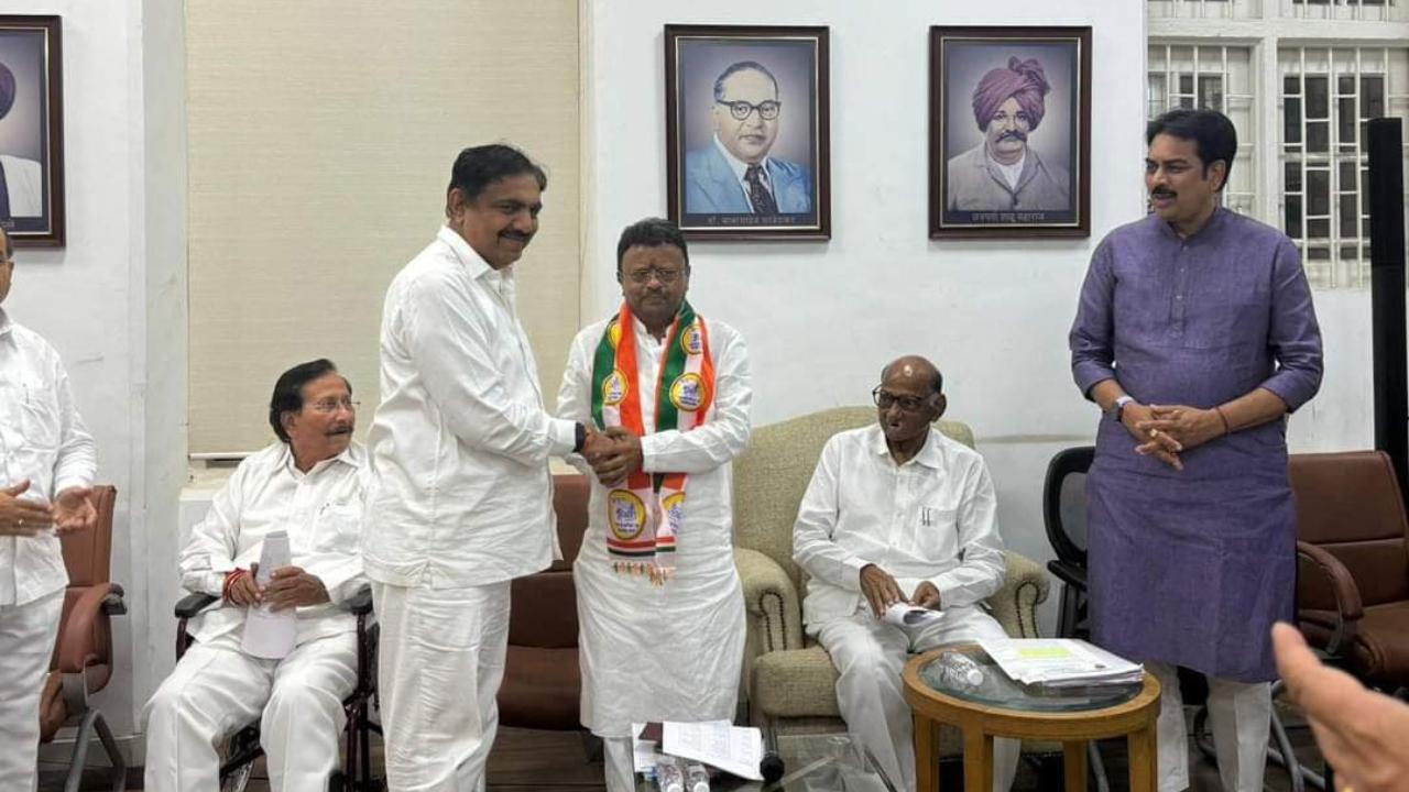 Rajendra Shingne returns to Sharad Pawar-led NCP