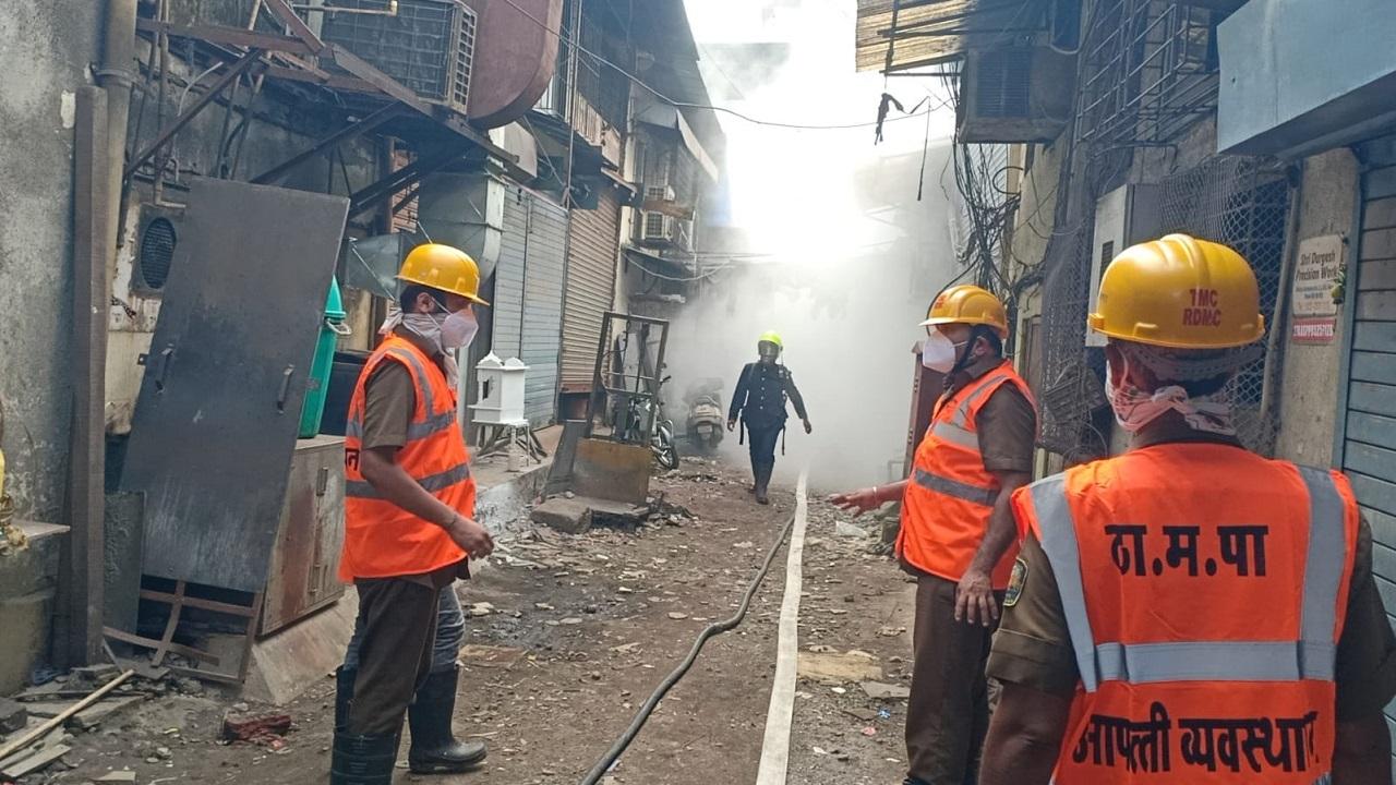 Thane: Fire breaks out at incense stick-making factory, no injuries reported