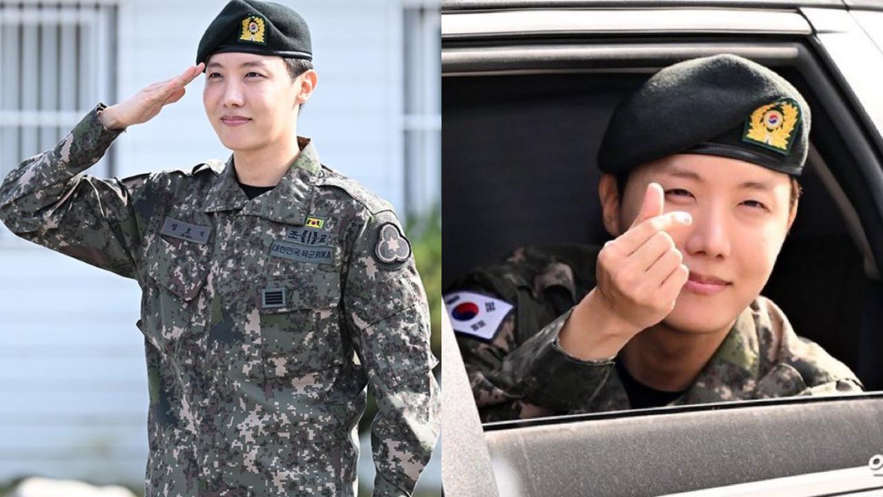 WATCH: BTS J-Hope officially discharged from military; Jin goes down on one knee