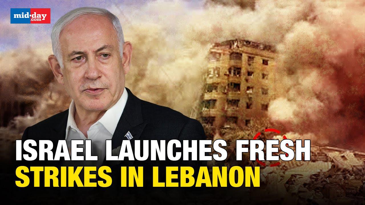 Israel launches attacks at Hezbollah's hideouts in Lebanon - WATCH VIDEO