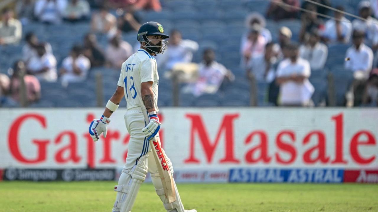 Kohli's misjudgment costs him wicket for 1 run, batter's reaction speaks volumes