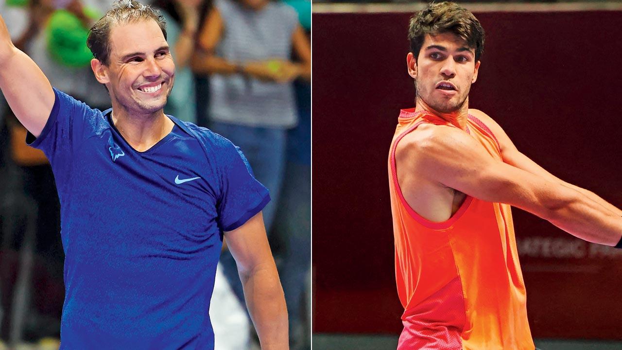 Nadal goes down to ‘animal’ Alcaraz