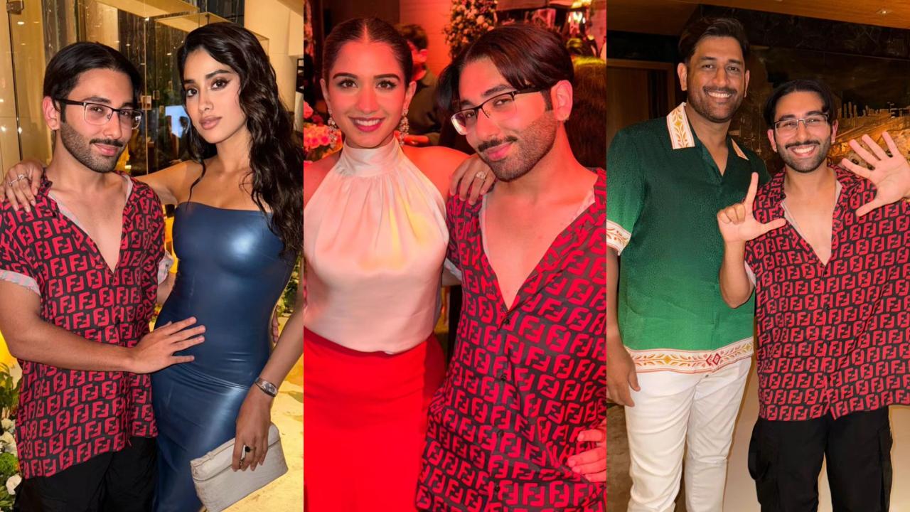 In Pics: Orry parties up a storm at Radhika Merchant's birthday bash