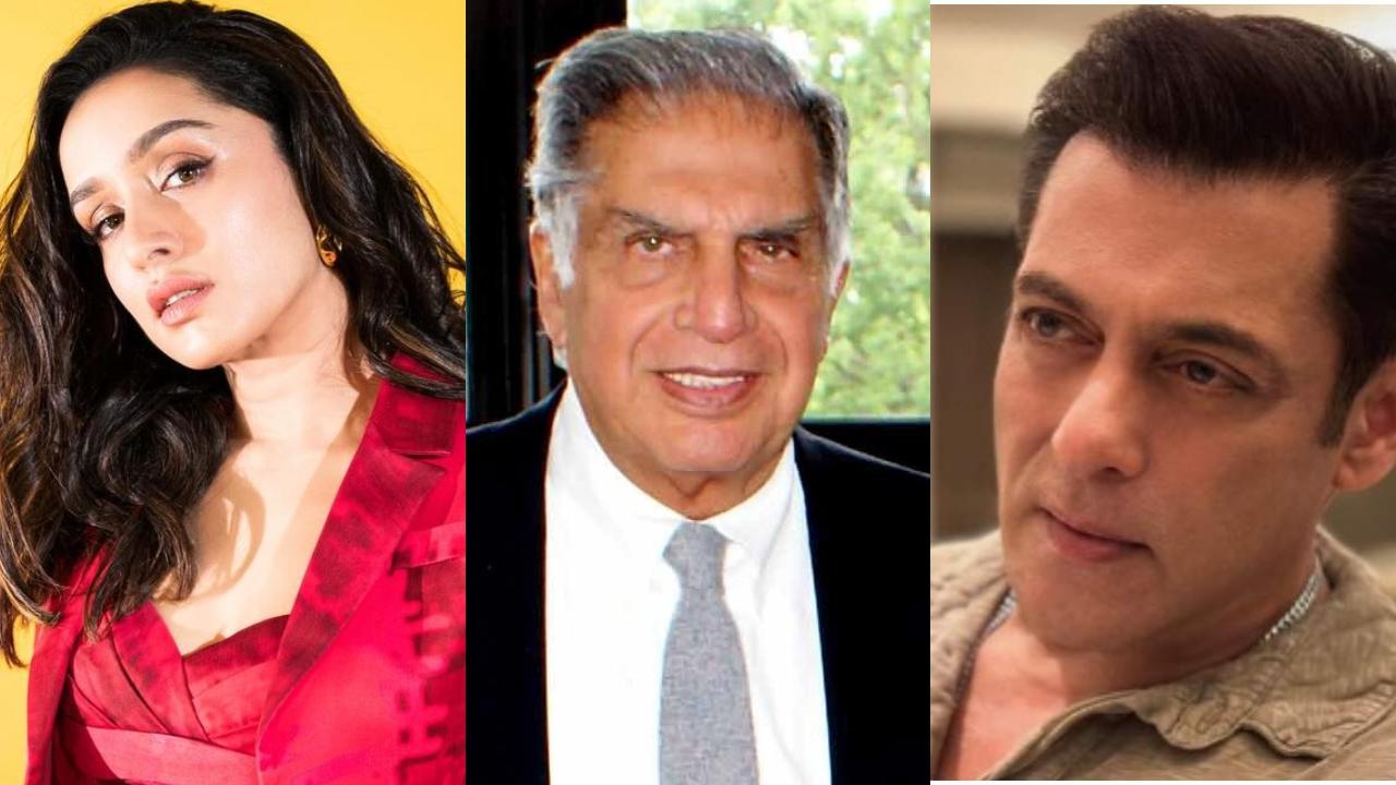 Salman Khan, Shraddha Kapoor, Ajay Devgn, and other celebs mourn Ratan Tata