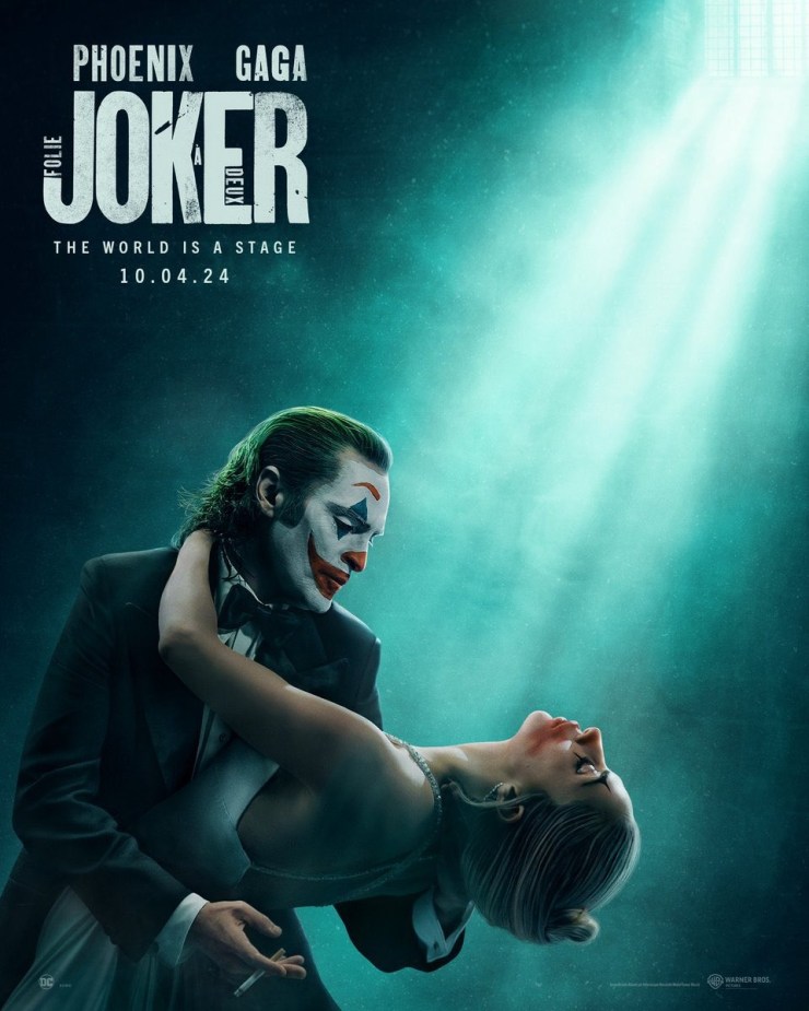 Joker: Folie a Deux – October 2, 2024 (Theatre)  The sequel to the 2019 film Joker stars Joaquin Phoenix as the Joker and Lady Gaga as Harley Quinn. Directed by Todd Phillips, this musical psychological thriller also features Brendan Gleeson, Catherine Keener, and Zazie Beetz.