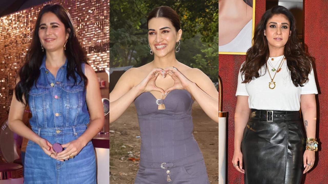 Spotted in the city: Katrina Kaif, Kriti Sanon, Nayanthara, and other celebs