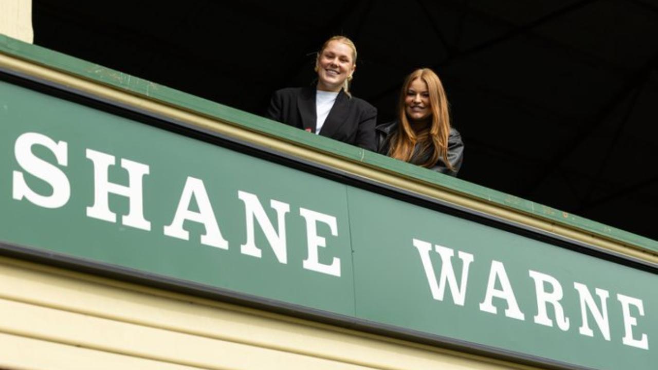 IN PHOTOS: Shane Warne stand unveiled at Melbourne's Junction Oval