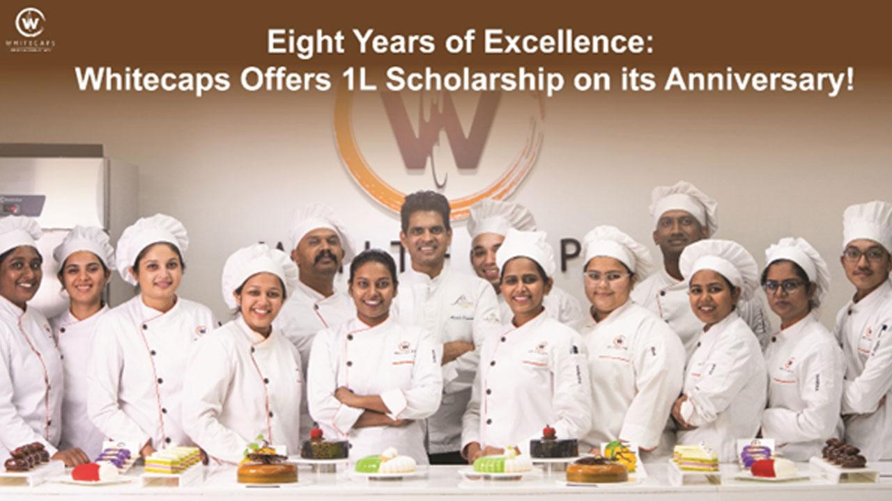 Up to 1 Lakh Scholarship-Whitecaps International School of Pastry Celebrates 8th Anniversary