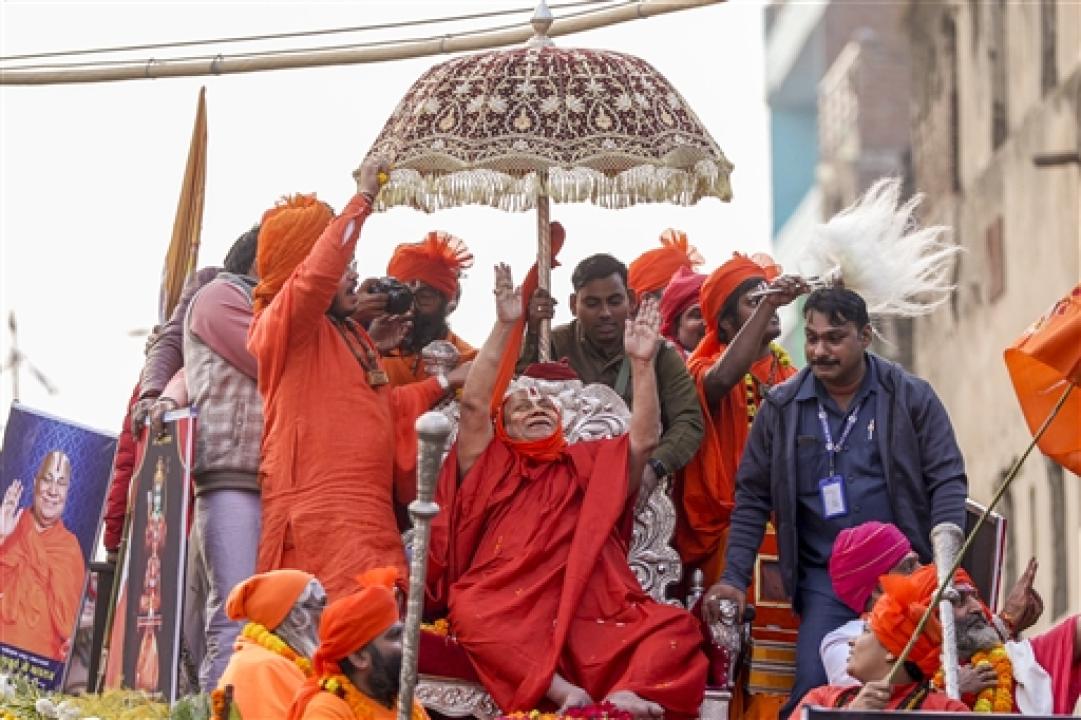 IN PHOTOS: From akharas to AI-driven care, Prayagraj gears up for Maha Kumbh 