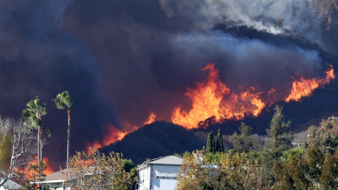 IN PHOTOS: Extreme weather conditions fuel LA wildfires