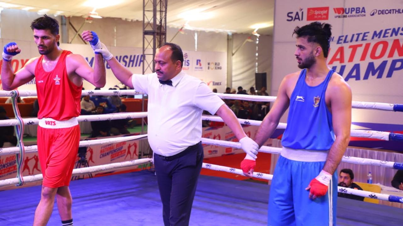 Lakshya leads Services’ Charge on Day 3 of 8th Elite Men’s National Boxing event