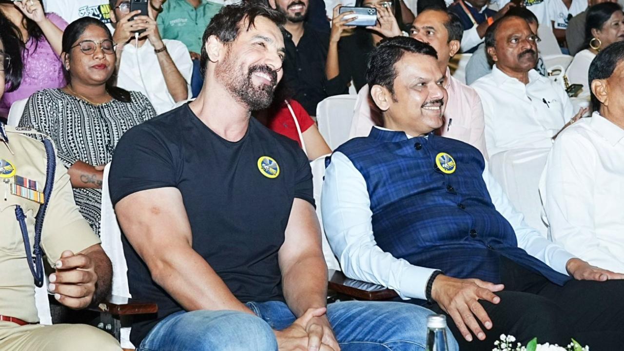 IN PHOTOS: CM Fadnavis, John Abraham launch anti-drugs campaign