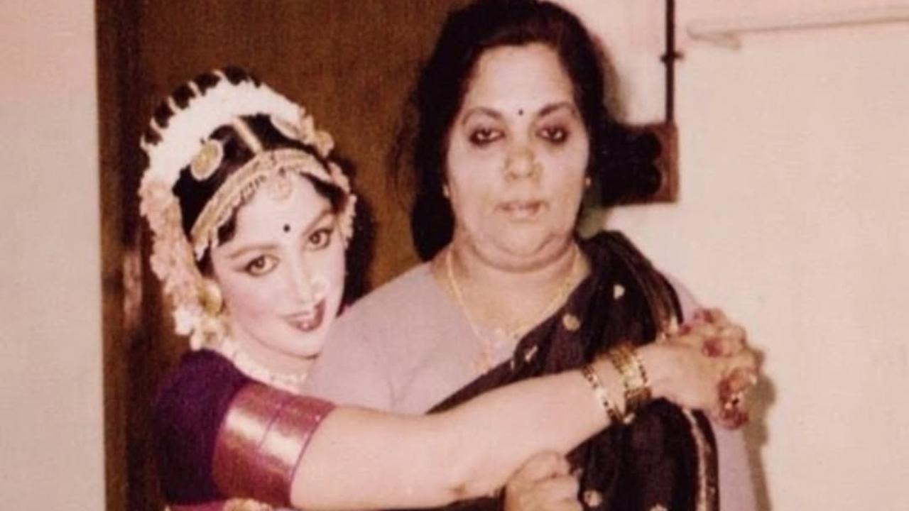 Hema Malini celebrates her mother's birth anniversary with rare picture