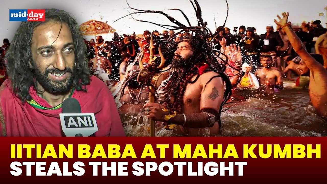 IITian Baba at Maha Kumbh Mela grabs eyeballs! Watch video