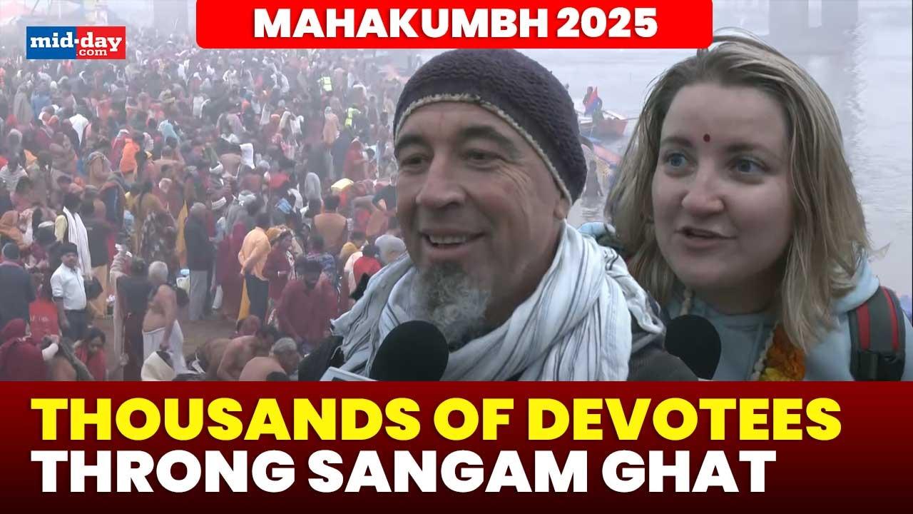 Mahakumbh 2025 kicks off,Thousands of devotees reach Sangam Ghat