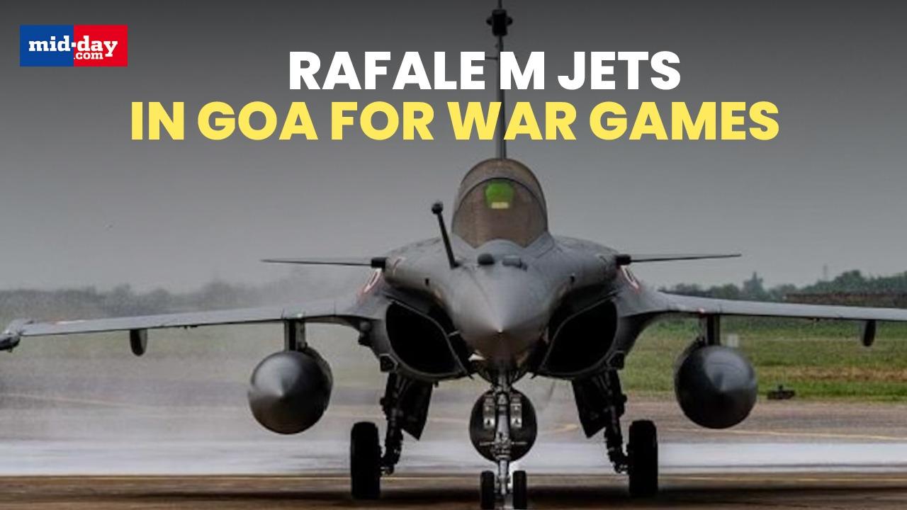 Rafale Marine Jets join forces in Goa for joint training with Indian Air Force