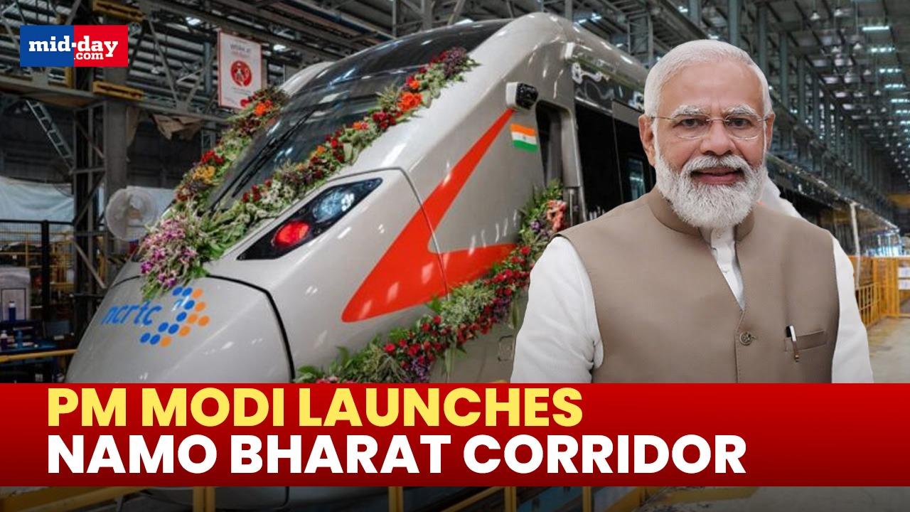 PM Modi launches Delhi-Ghaziabad-Meerut Rapid Rail Corridor - WATCH